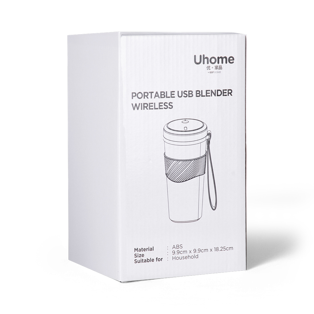 Uhome Portable USB & Wireless Blender (400ml) - Image 12