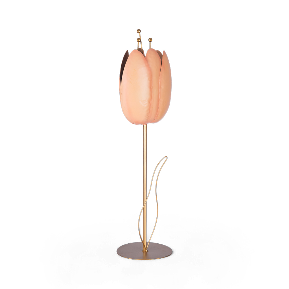 Metal Flower Decor (Set of 3) - Image 3