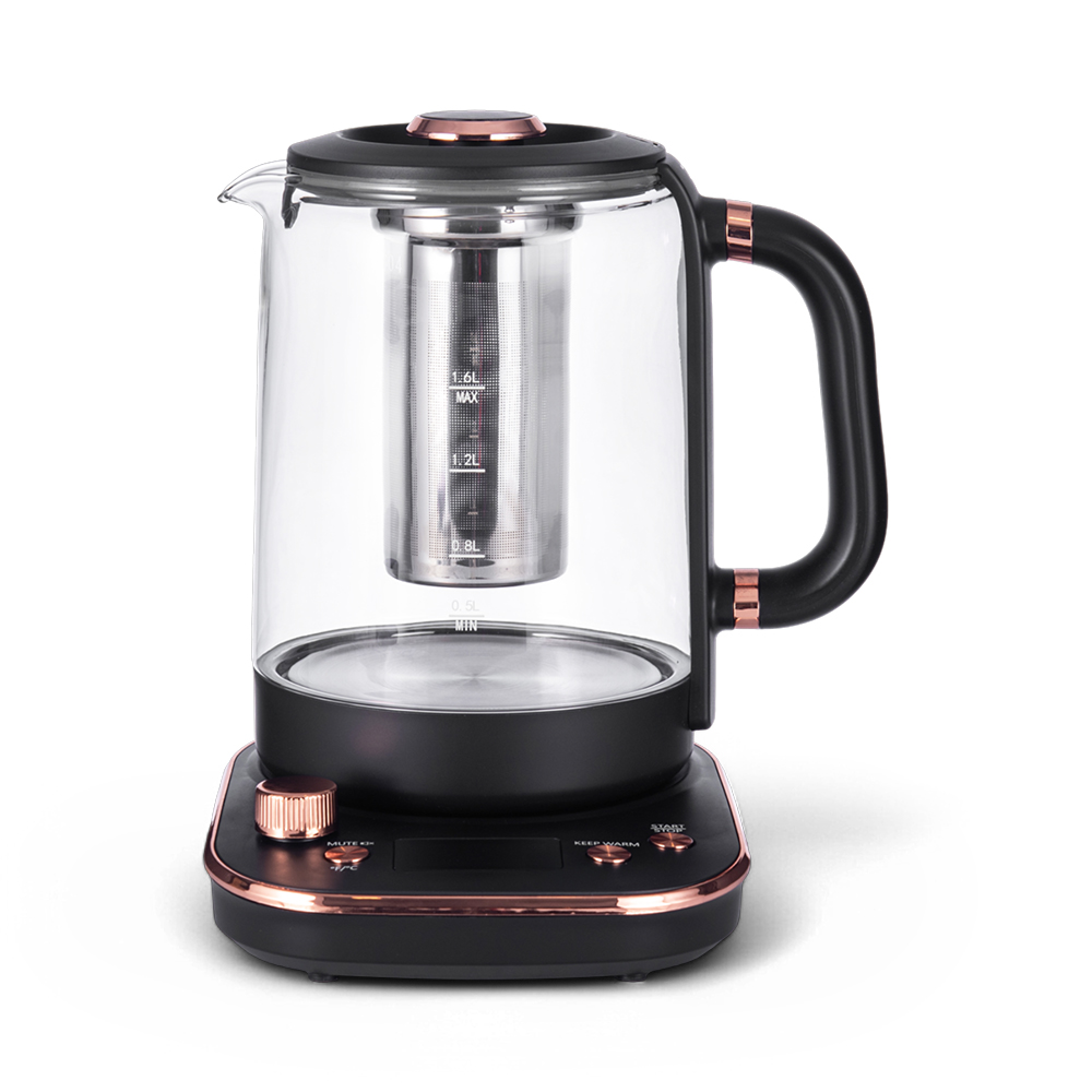 Uhome Cordless Glass Electrical Kettle (1.6L) - Image 21