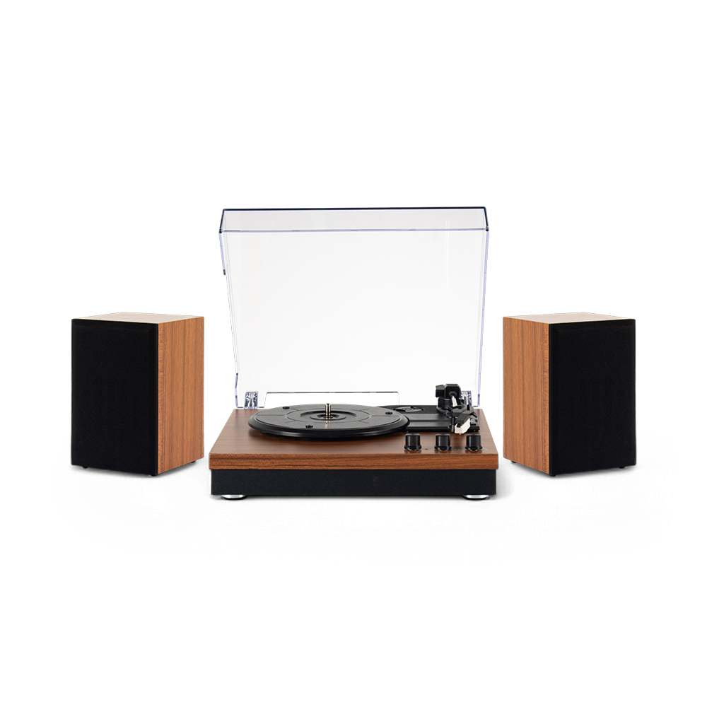Bluetooth Turntable Vinyl Record Player with Speakers - Image 2