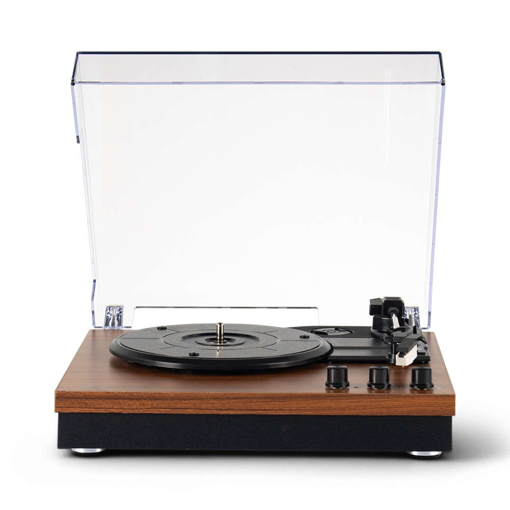 Bluetooth Turntable Vinyl Record Player with Speakers - Image 4