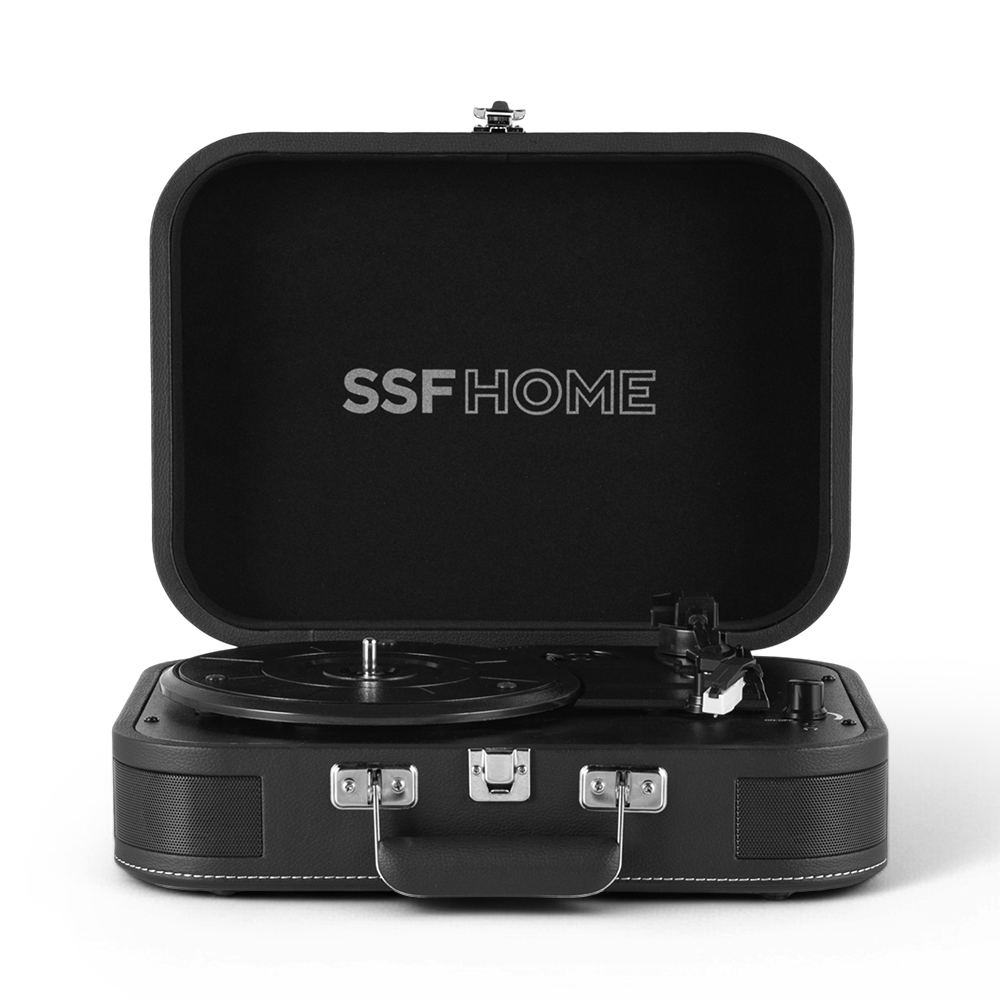 Portable Suitcase Turntable with Bluetooth & USB - Image 2
