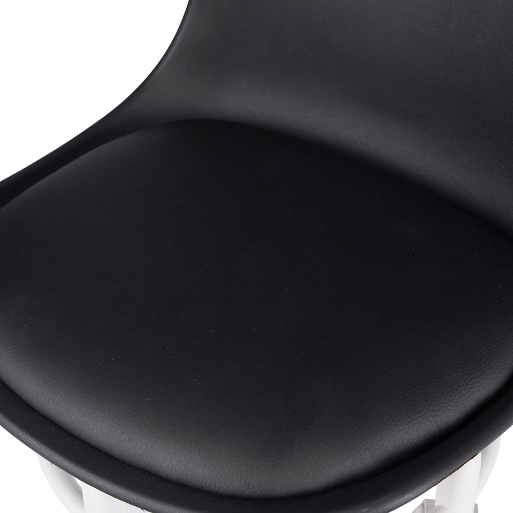 Bona Swivel Low Stool with Wheel - Image 6