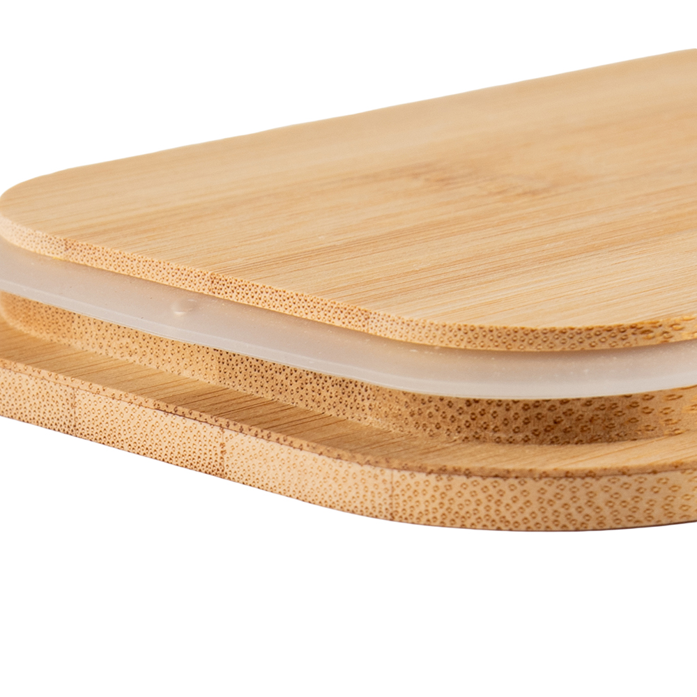 Borosilicate Glass Food Container with Bamboo Lid - Image 6