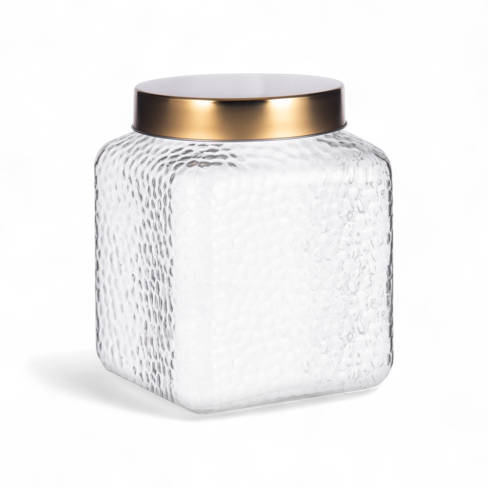 Glass Jar with Stainless Steel Lid - Image 4