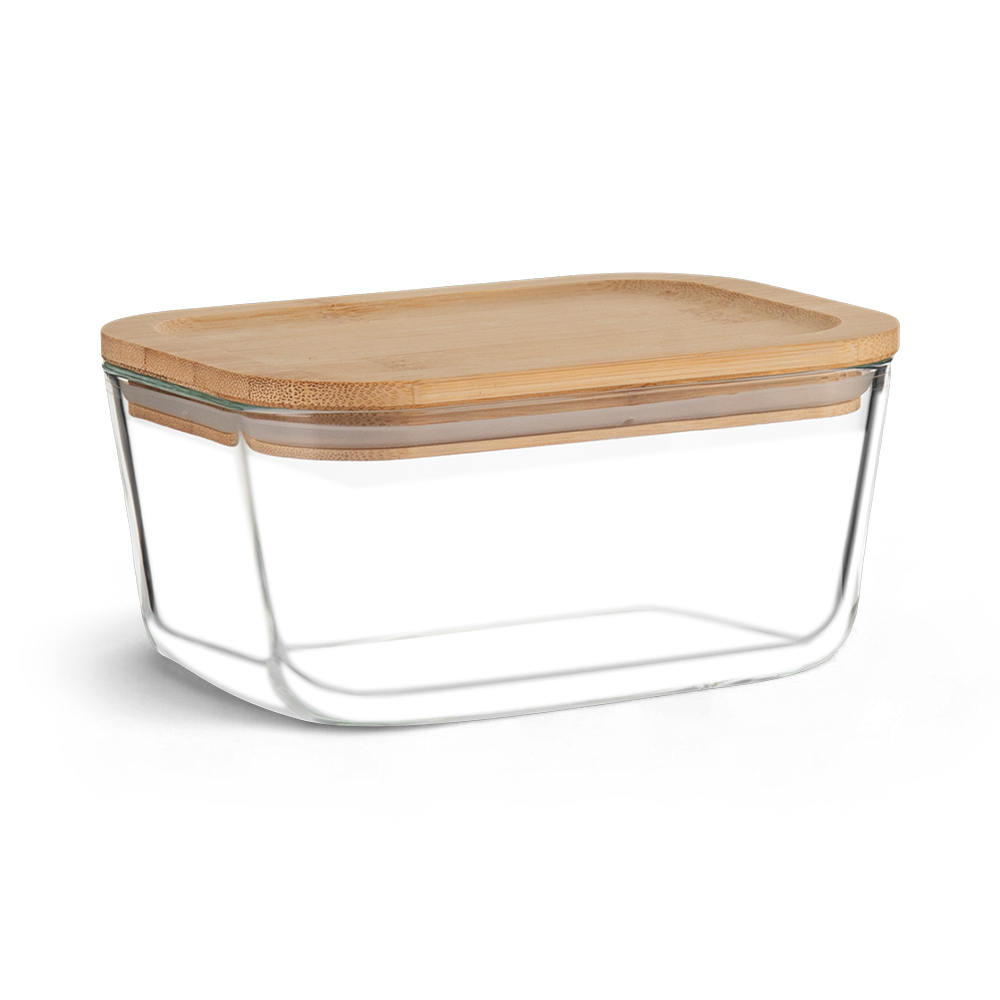 Borosilicate Glass Food Container with Bamboo Lid - Image 12