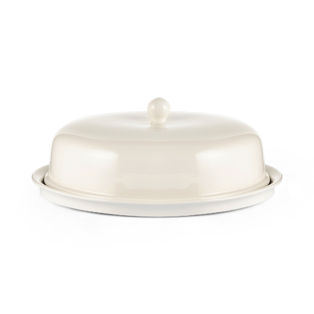 Round Cake Platter with Lid (Dia. 31.6cm)
