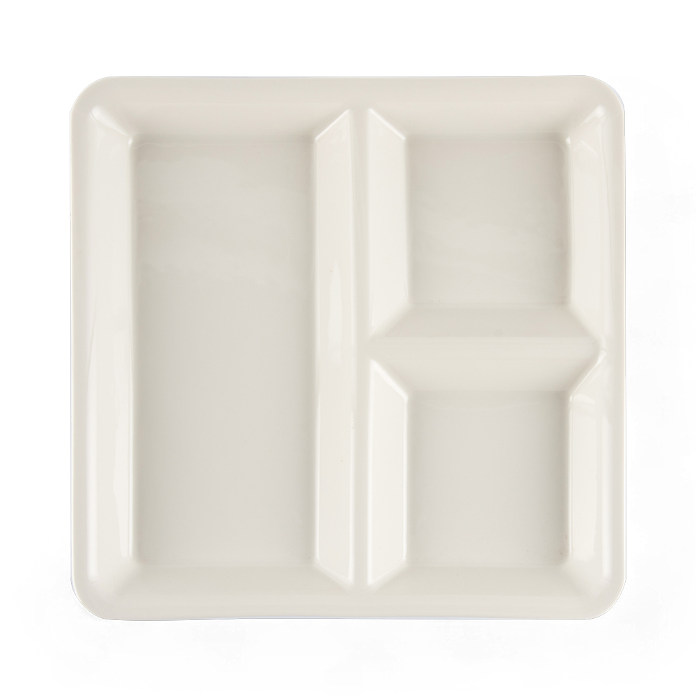 3 Divided Square Serving Platter (W33.5cm) - Image 3