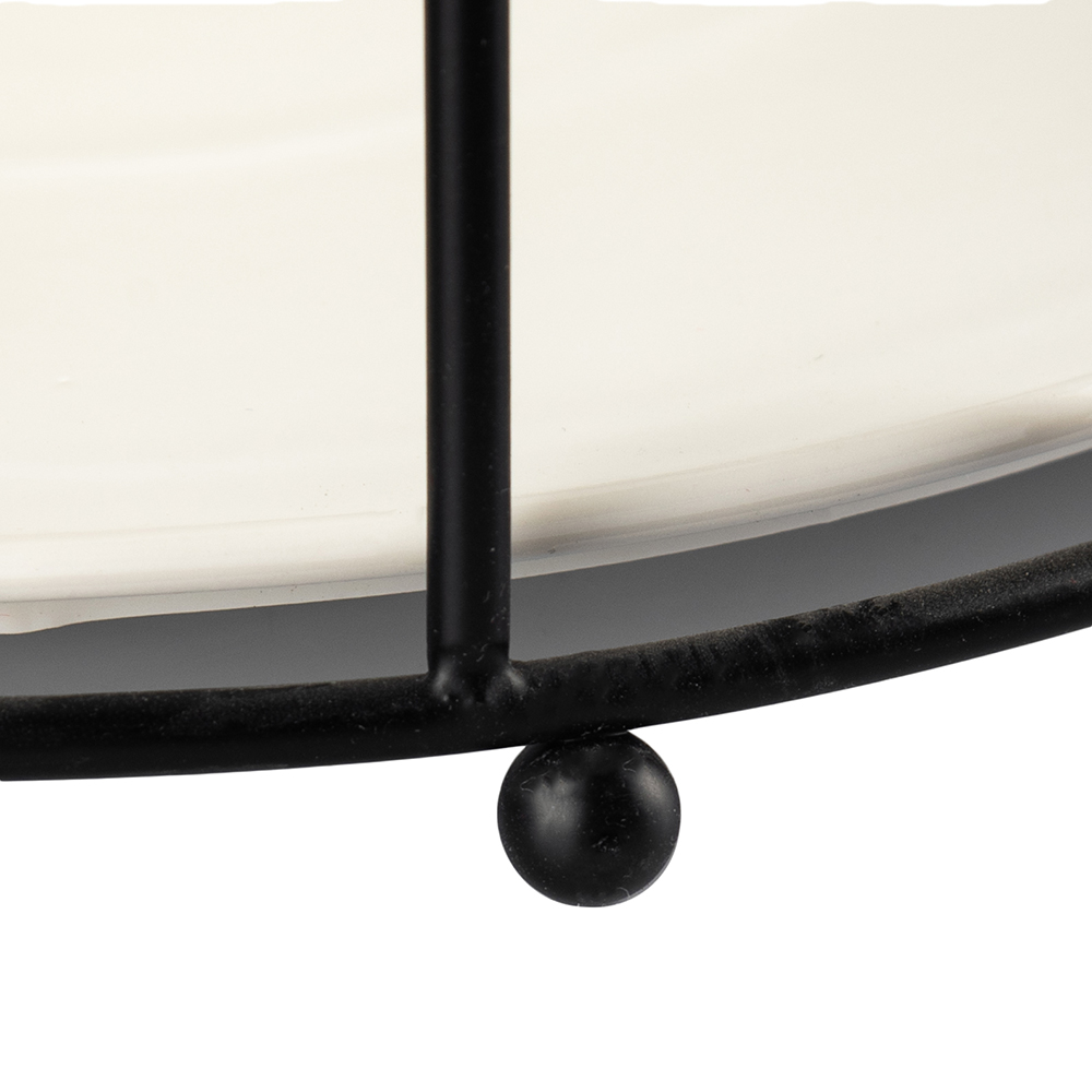 2 Tier Serving Platter with Stand (H20cm) - Image 11