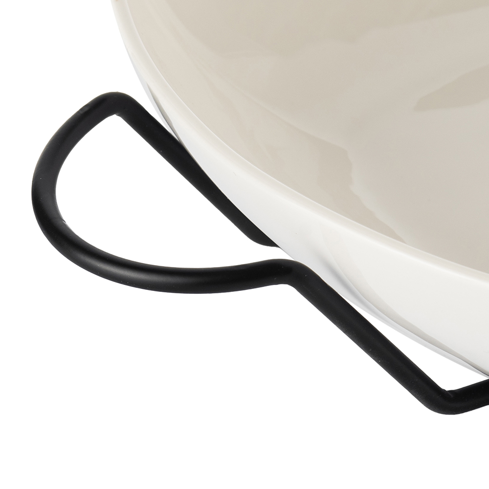 Serving Bowl with Stand (W38cm) - Image 6