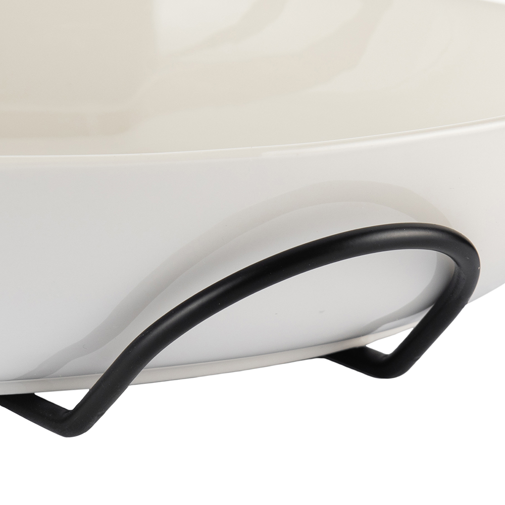 Serving Bowl with Stand (W38cm) - Image 7