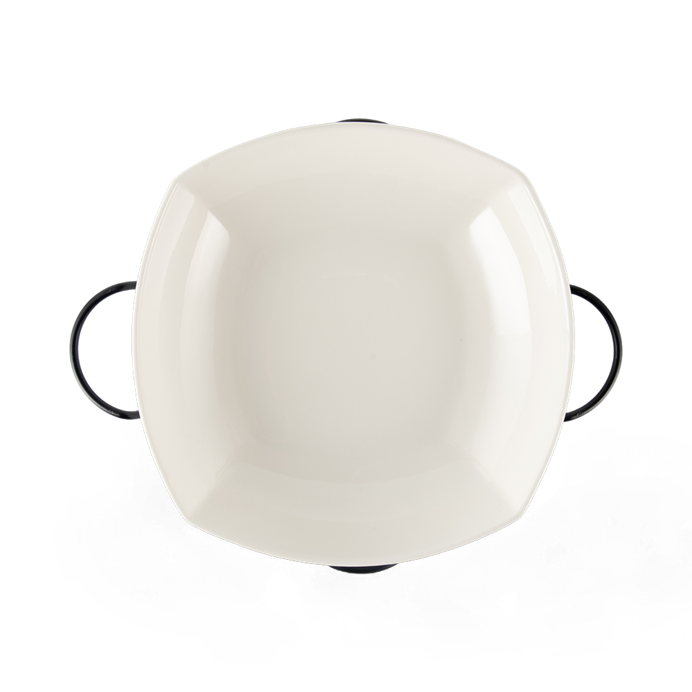 Serving Bowl with Stand (W38cm) - Image 3