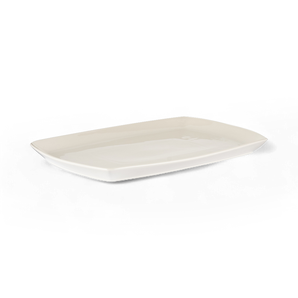 Rectangular Serving Platter with Stand (W46cm) - Image 5