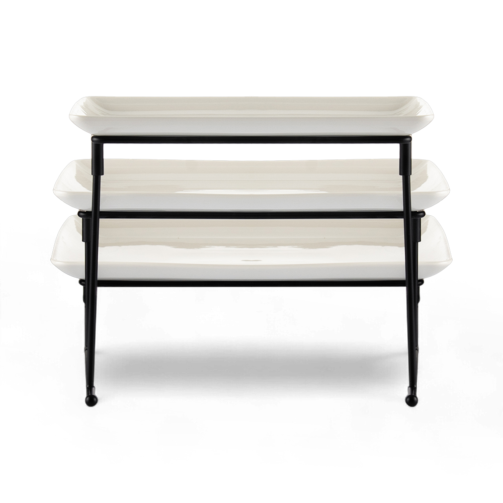 3 Tier Serving Platter with Stand (W47.3) - Image 5