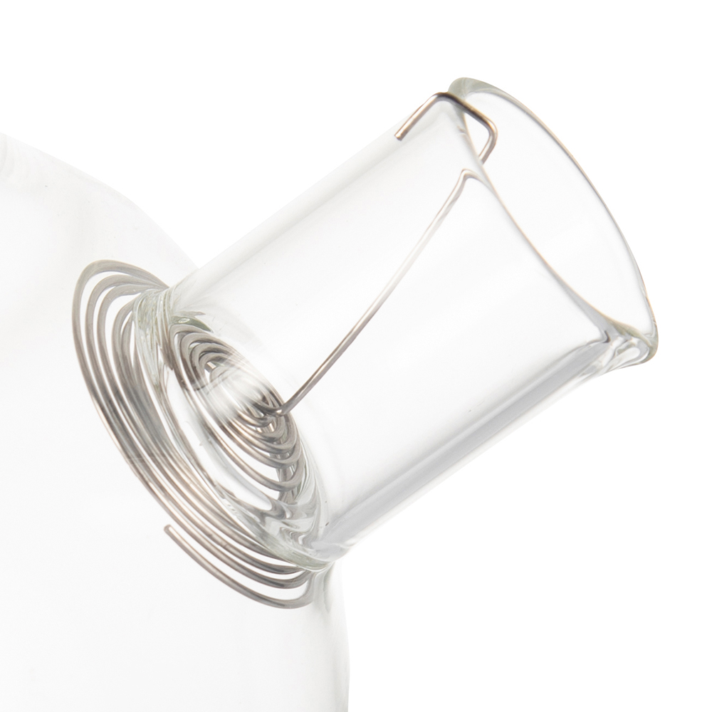 Glass Teapot with Bamboo Lid (1.0L) - Image 5