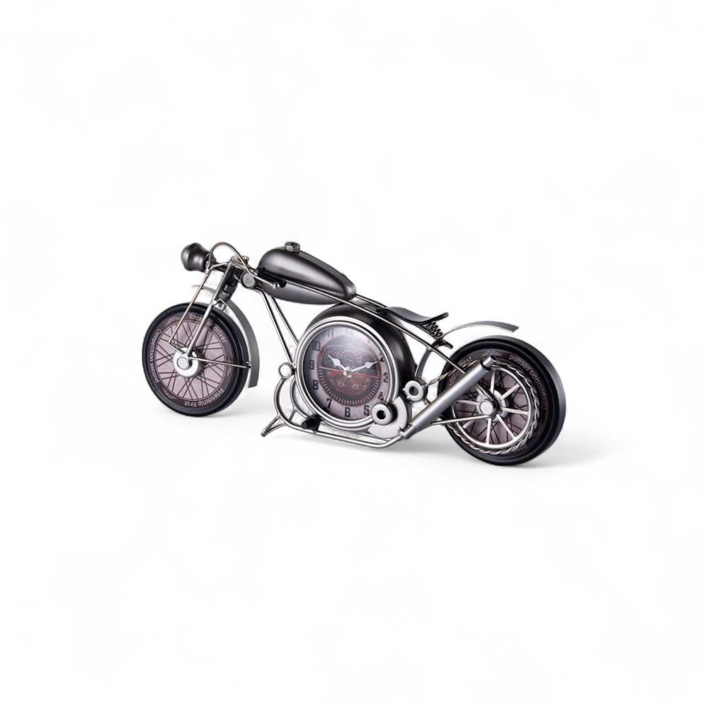 Motorcycle Table Clock (H19cm)
