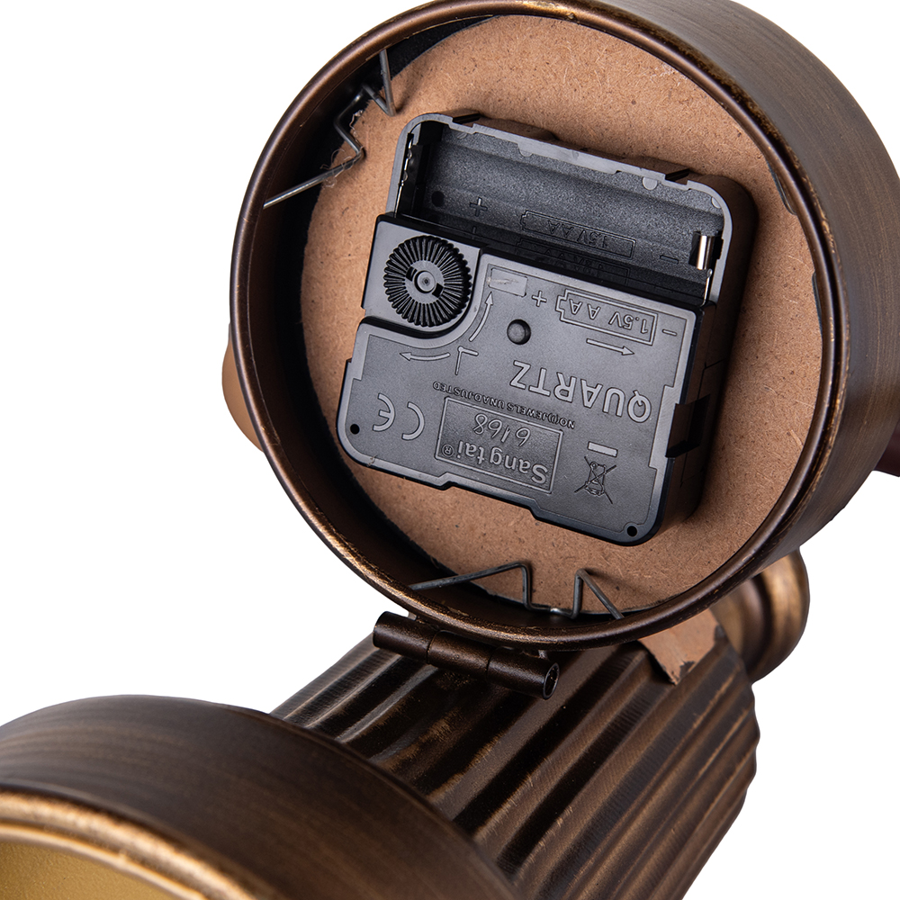 Telephone Table Clock with Coin Bank (H30.5cm) - Image 7