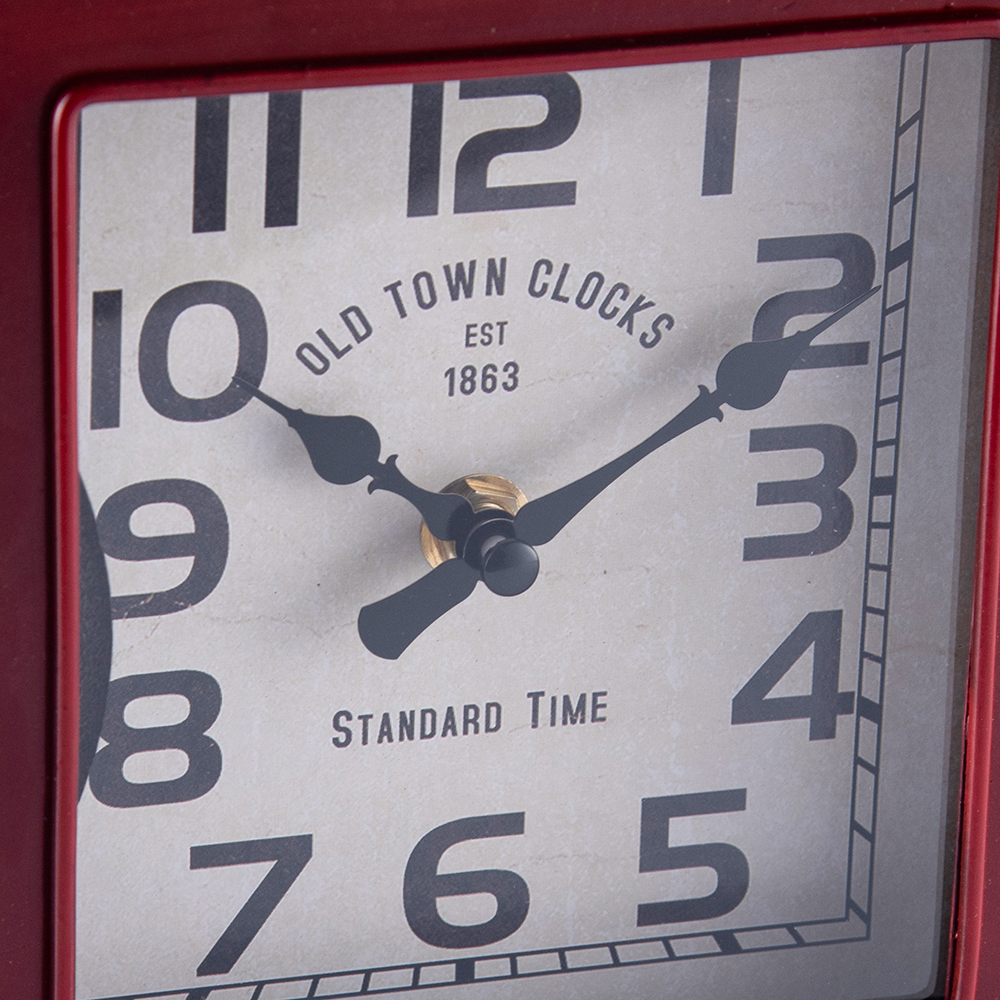 Telephone Booth Table Clock (H29.5cm) - Image 5