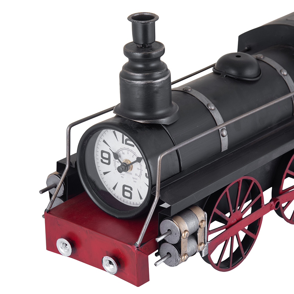 Train Table Clock with Coin Bank (H27.5cm) - Image 4
