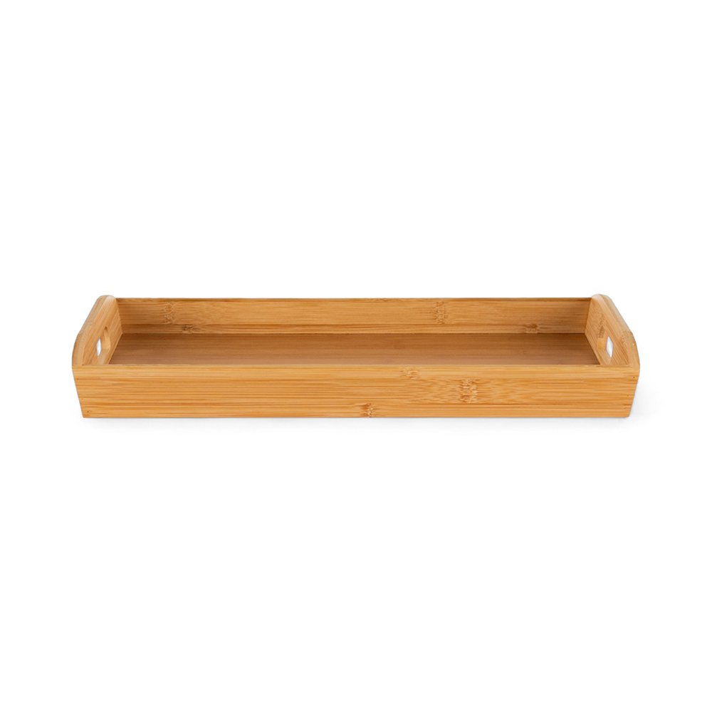 Bamboo Tray with Handle (W43.7cm) - Image 2