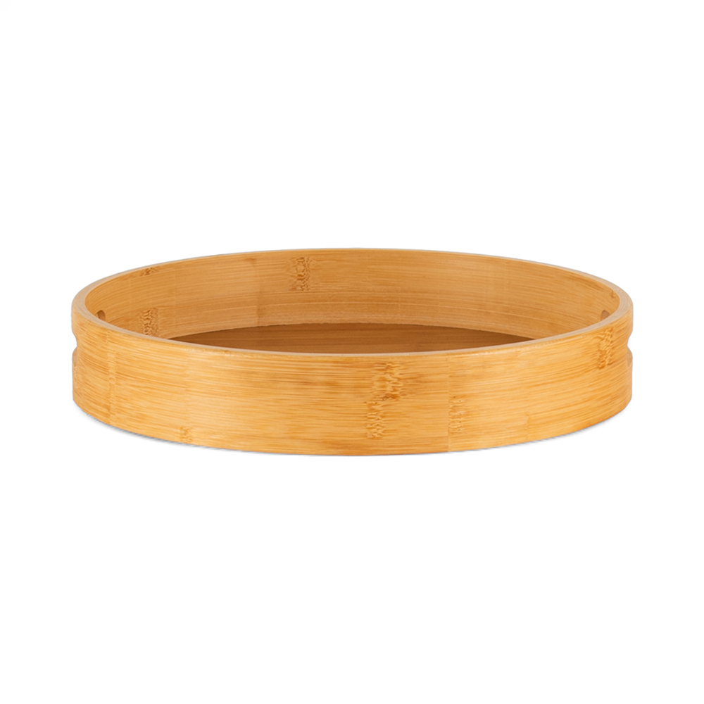 Round Bamboo Tray - Image 2