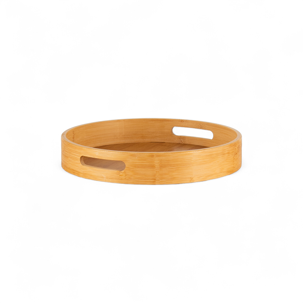 Round Bamboo Tray - Image 4