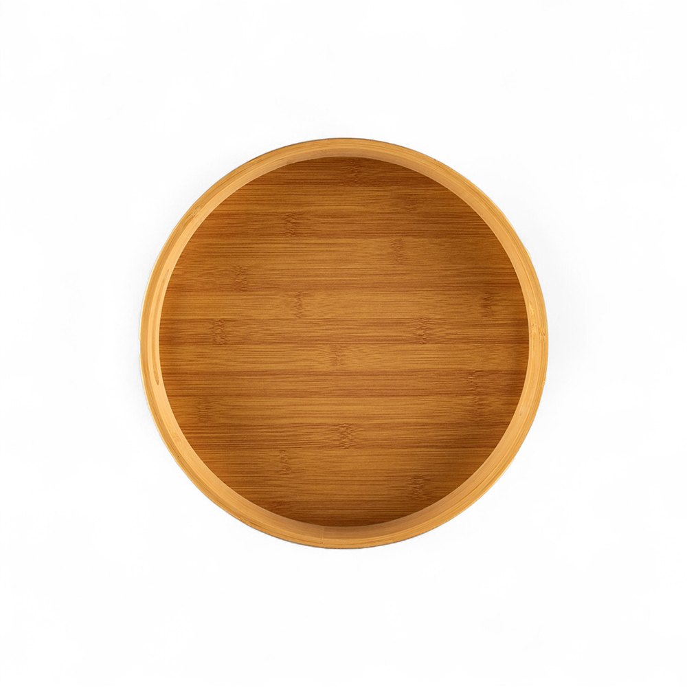 Round Bamboo Tray - Image 6