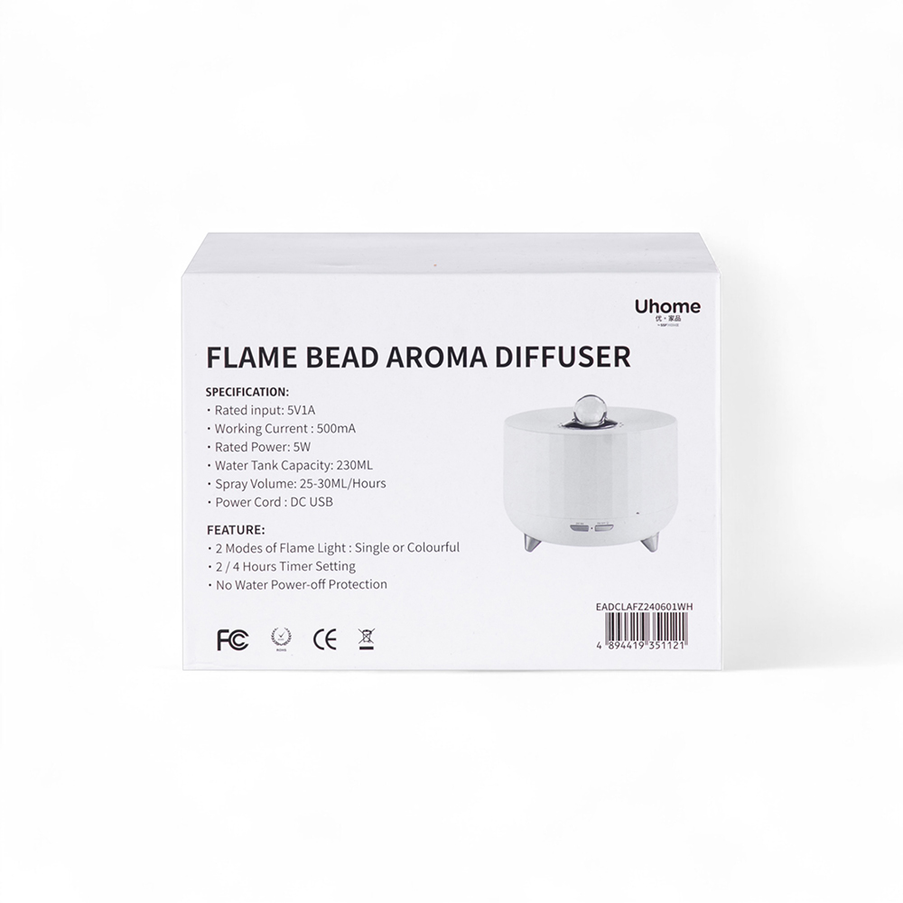 Uhome Flame Bead Aroma Diffuser (230ml) - Image 24