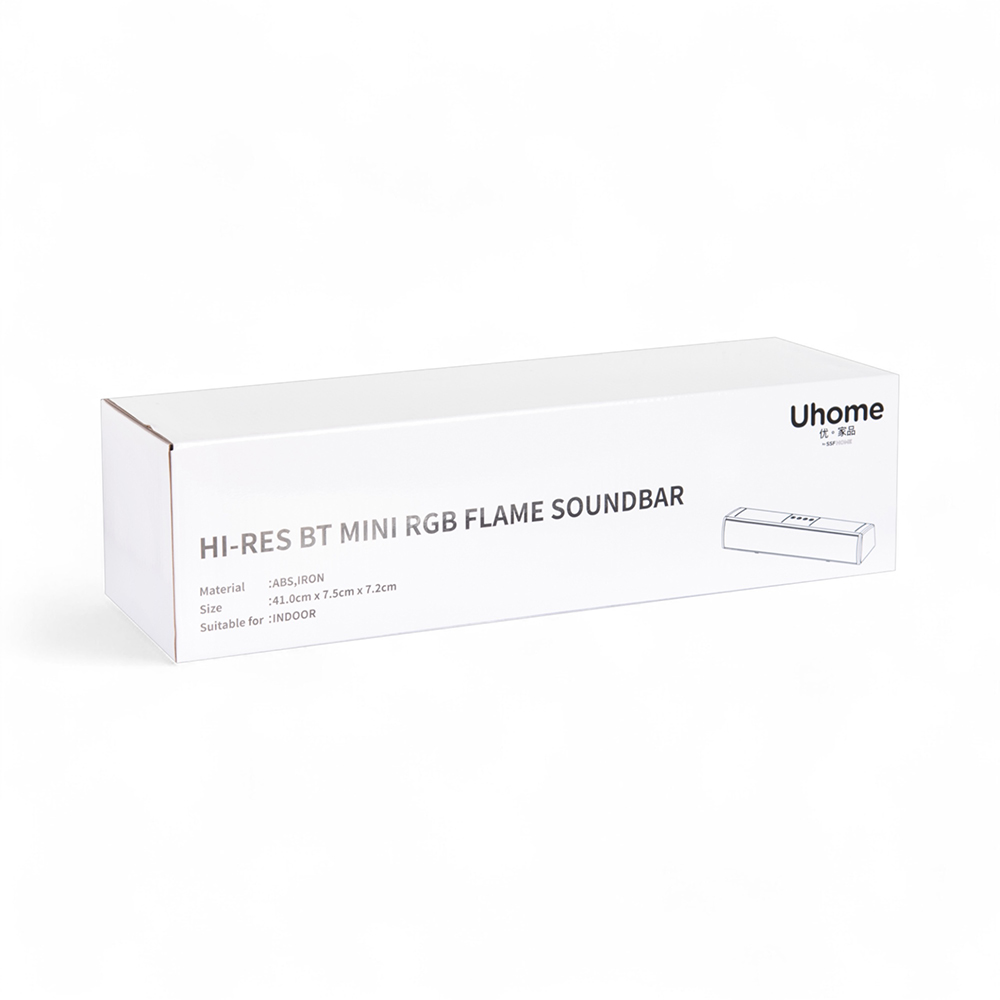 Uhome Hi-Res Mini RGB Flame Soundbar - Image 32