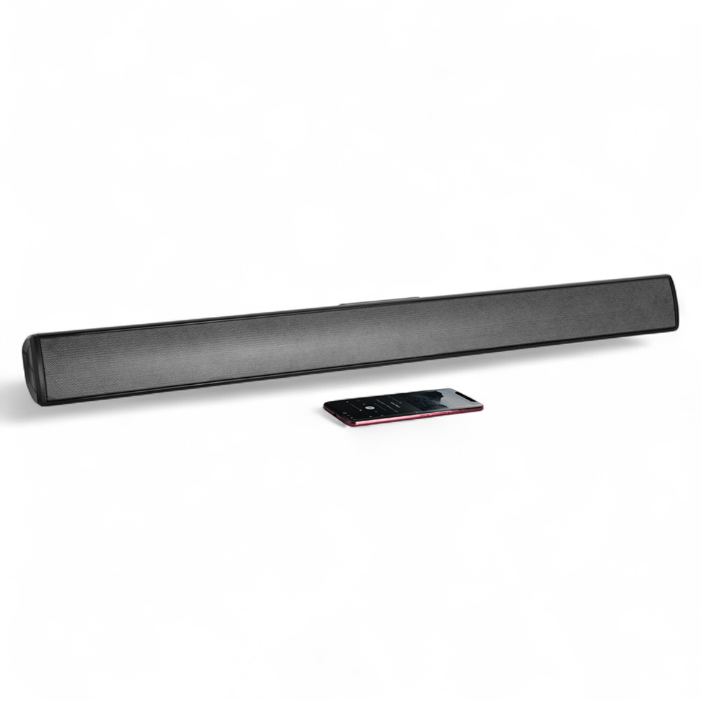 Uhome Hi-Res Bluetooth RGB Flame Soundbar - Image 2