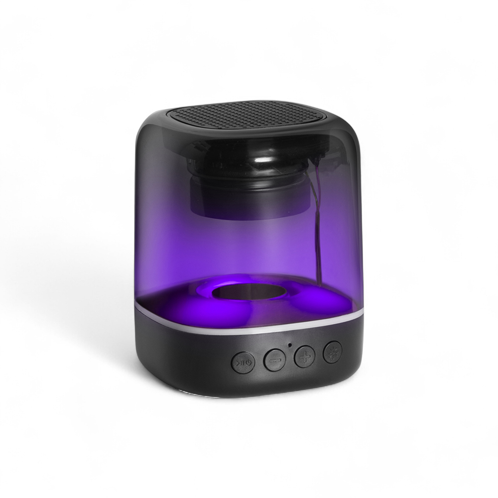 Uhome Hi-Res Portable Bluetooth Speaker with RGB Color - Image 9