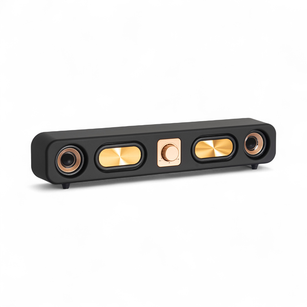 Uhome Hi-Res Retro Bluetooth Mini Soundbar - Image 18