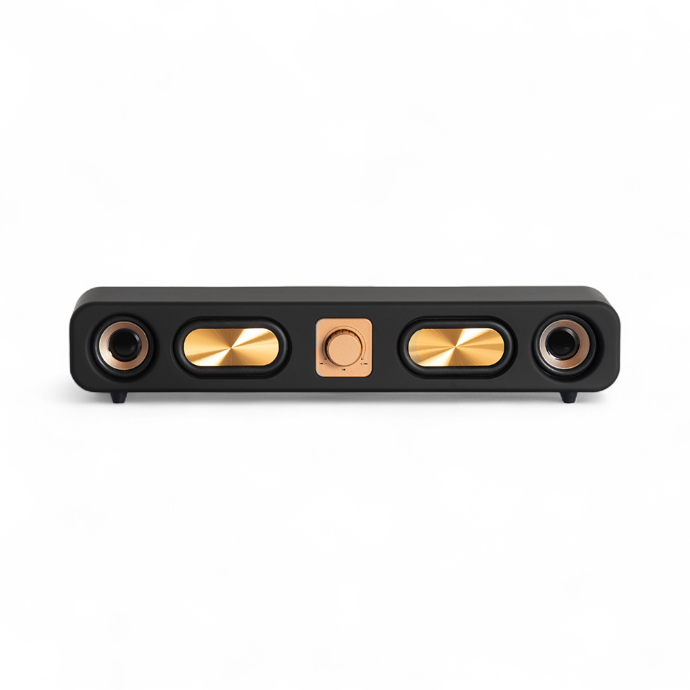 Uhome Hi-Res Retro Bluetooth Mini Soundbar - Image 20
