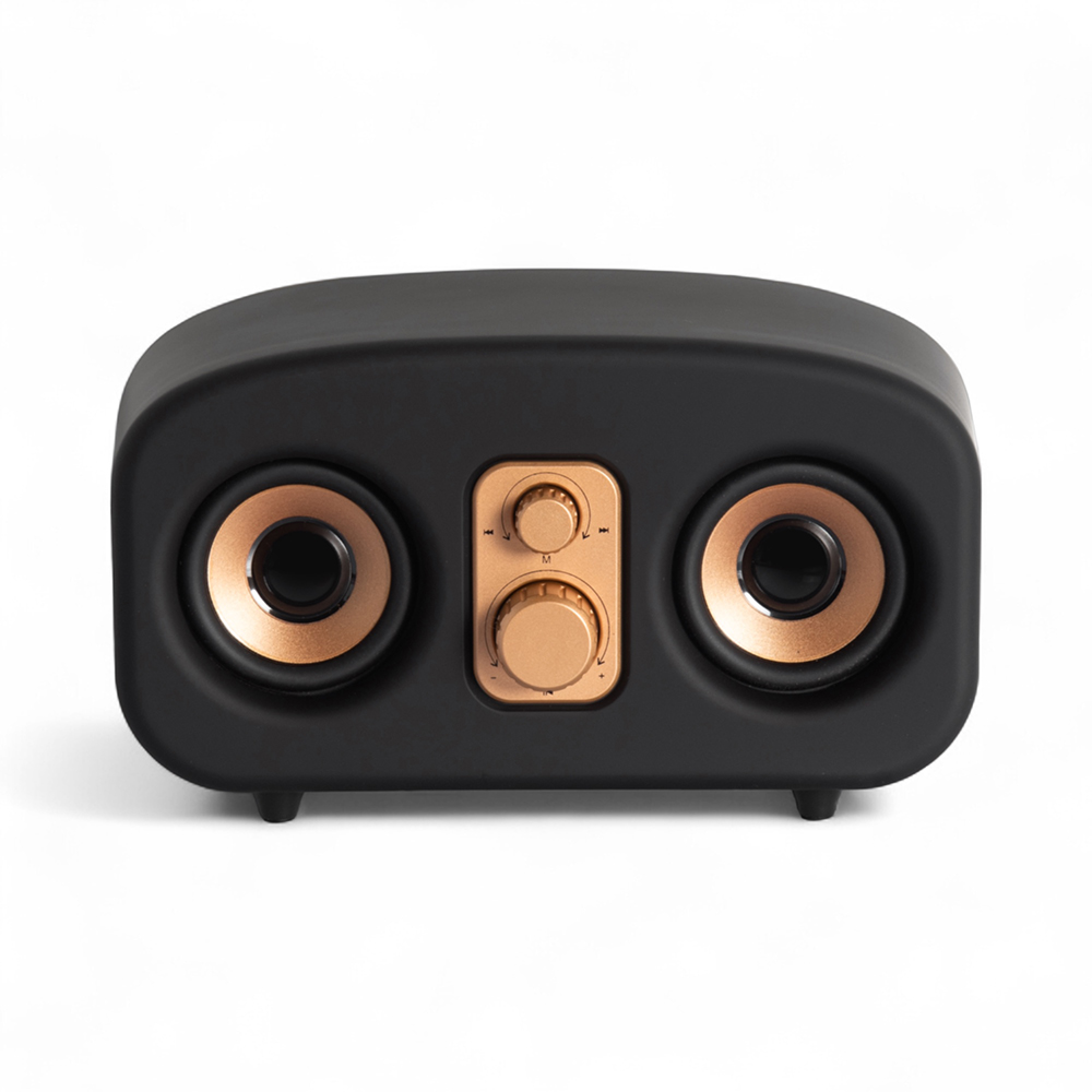 Uhome Hi-Res Retro Bluetooth Speaker - Image 3