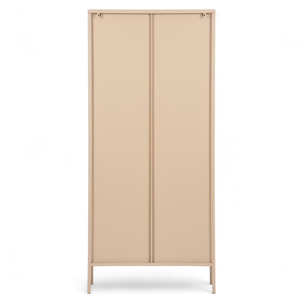 Ricca 2 Glass Doors Display Cabinet - Image 5