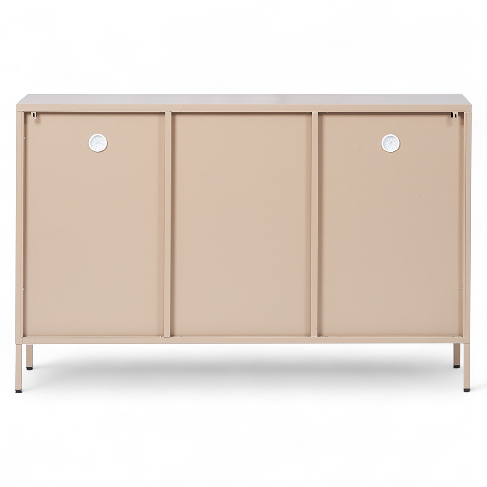 Ricca 3 Glass Doors Cabinet - Image 5