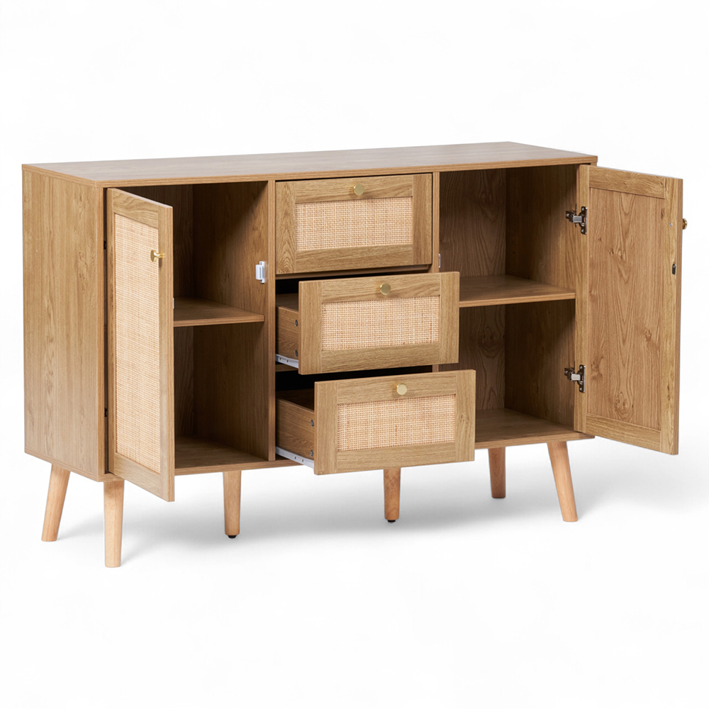 Maheen Cabinet (2 Doors 3 Drawers) - Image 8