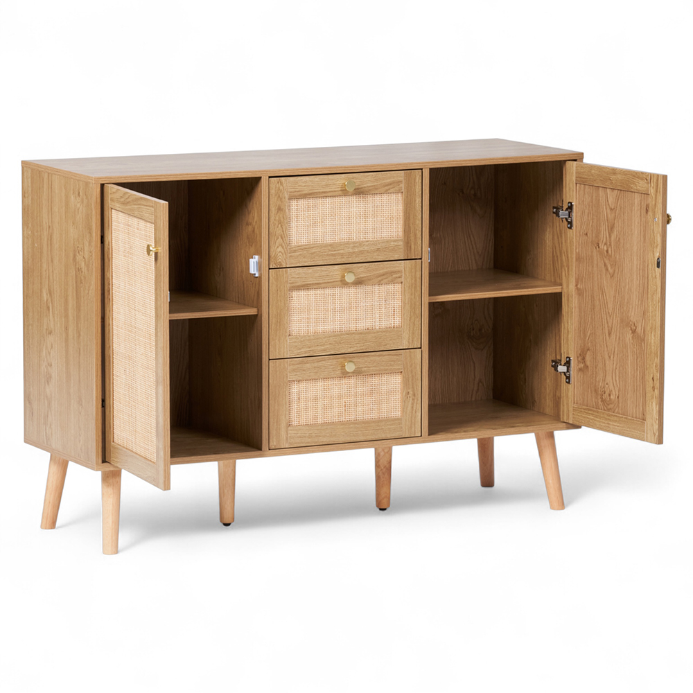 Maheen Cabinet (2 Doors 3 Drawers) - Image 7