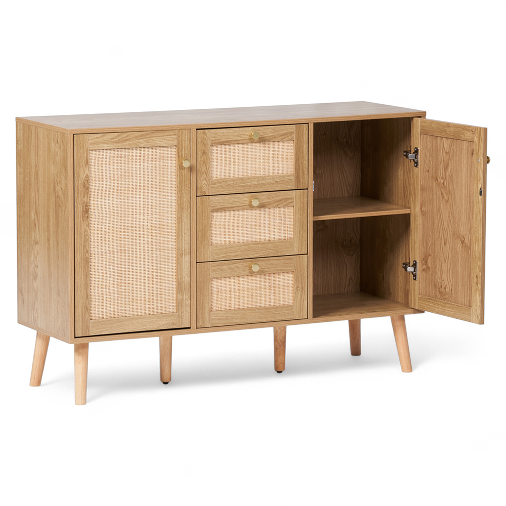 Maheen Cabinet (2 Doors 3 Drawers) - Image 2