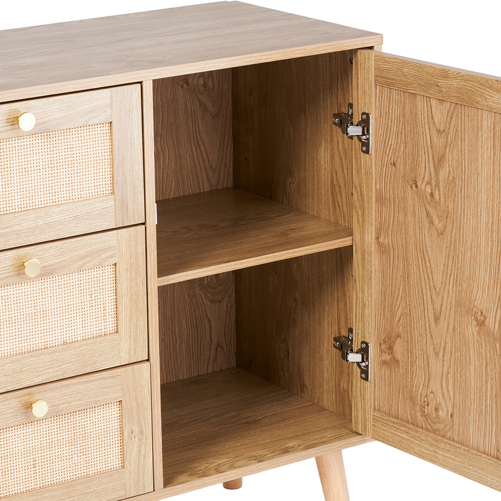 Maheen Cabinet (2 Doors 3 Drawers) - Image 13