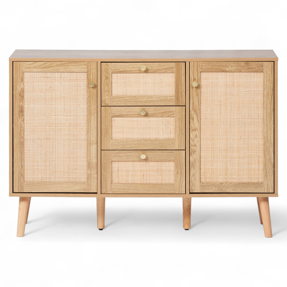 Maheen Cabinet (2 Doors 3 Drawers) - Image 3