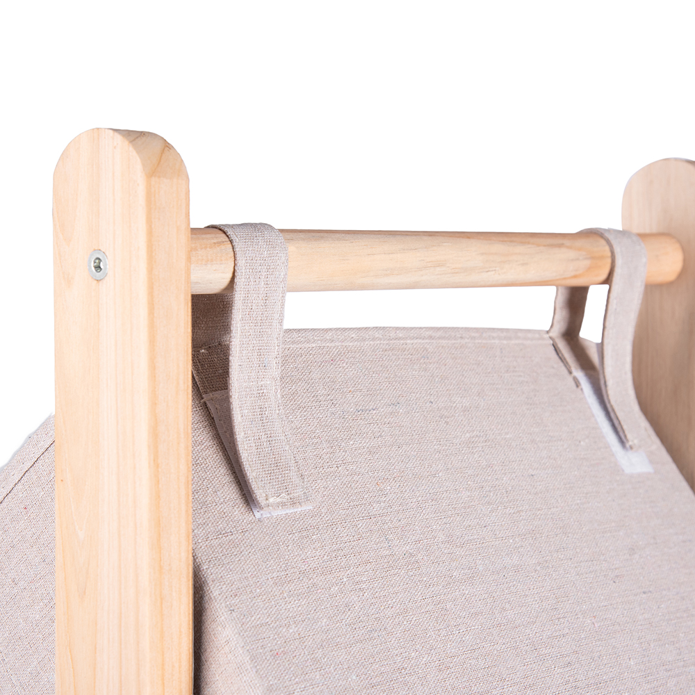 Nikita Wooden Storage Basket Rack (3 Tier) - Image 10