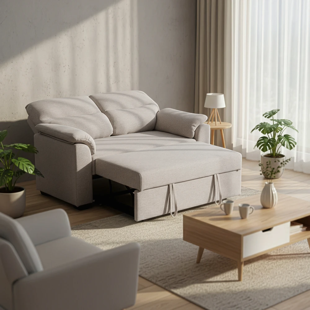 Karin 2 Seater Pull Out Sofa Bed - Image 14