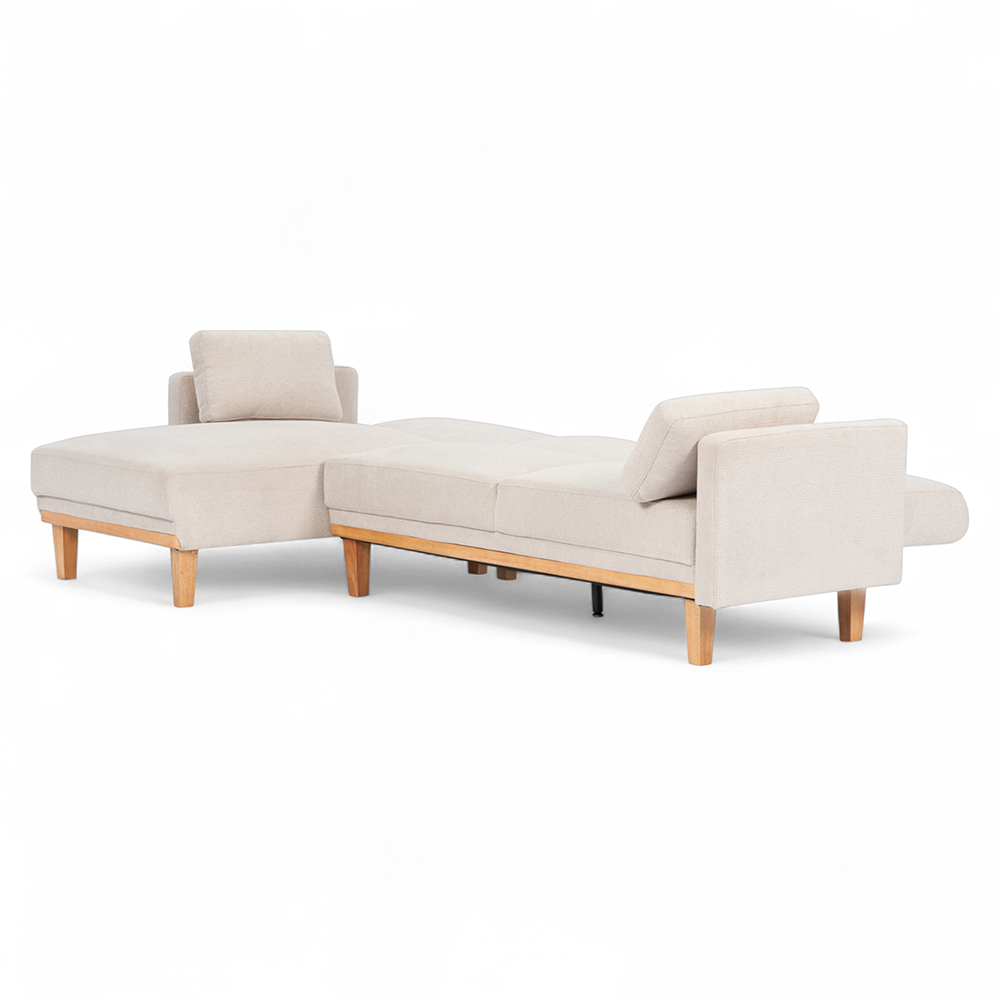 Emil Reversible L Shaped Sofa Bed - Image 3