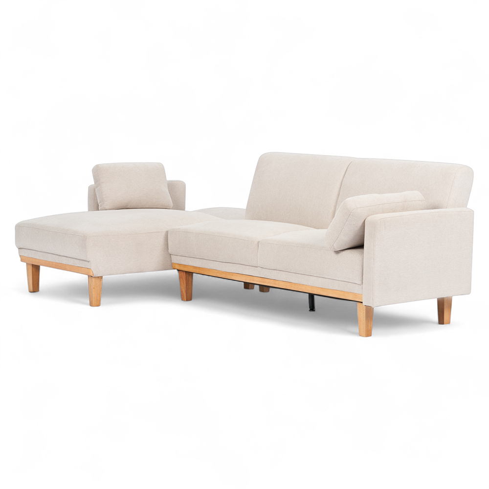 Emil Reversible L Shaped Sofa Bed - Image 4