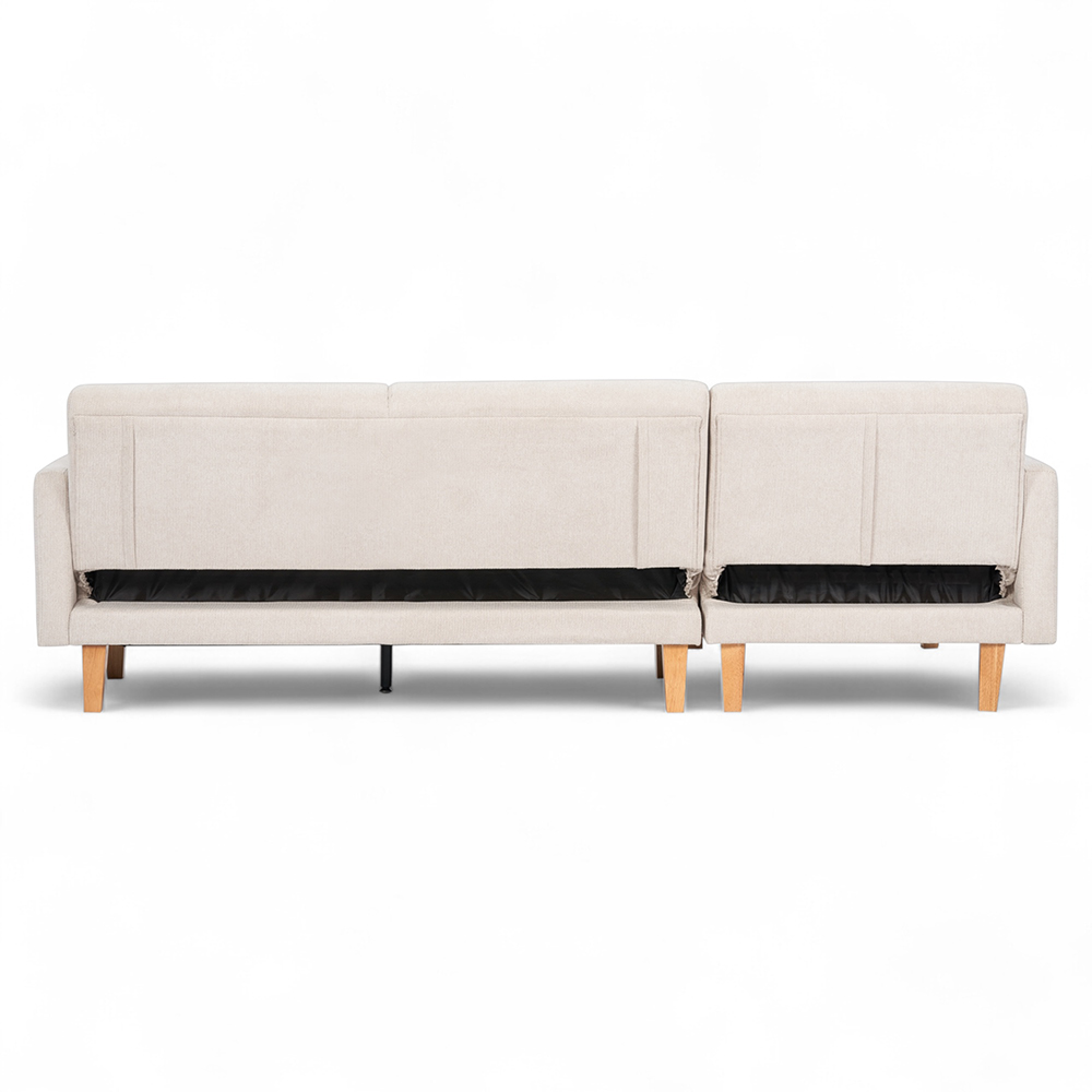 Emil Reversible L Shaped Sofa Bed - Image 8
