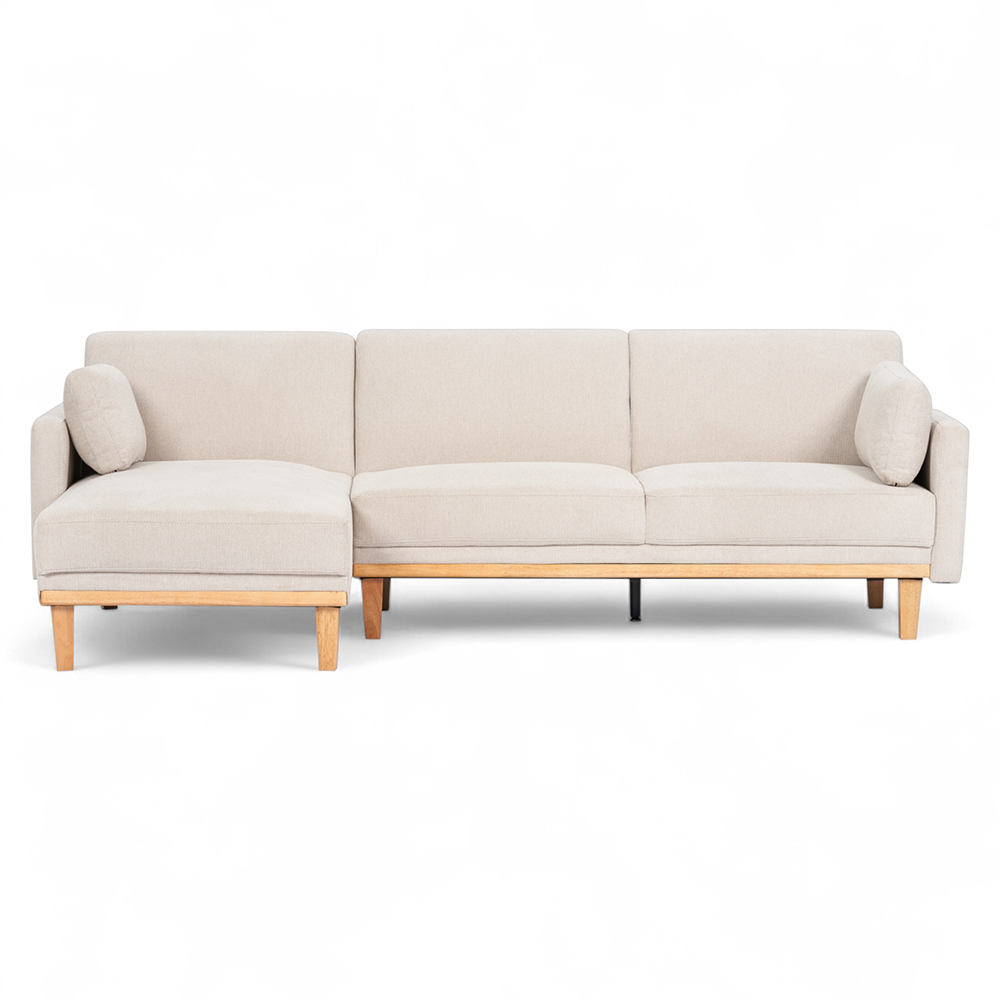 Emil Reversible L Shaped Sofa Bed
