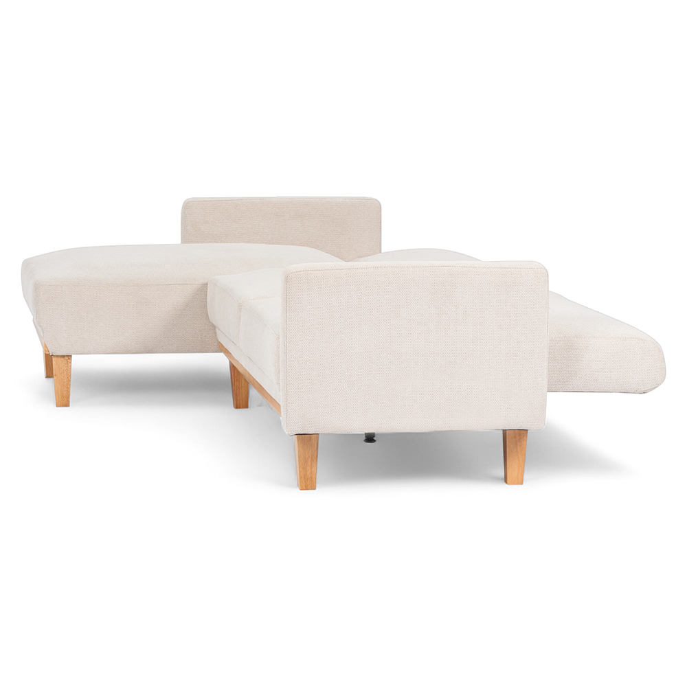Emil Reversible L Shaped Sofa Bed - Image 11
