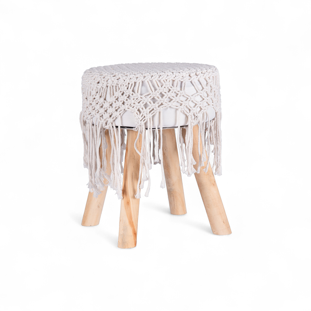 Macrame Stool