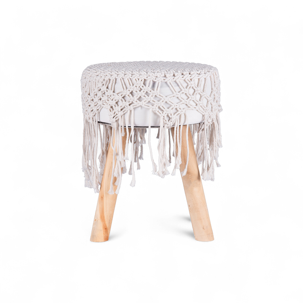 Macrame Stool - Image 2